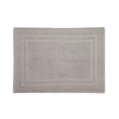 Tappeto bagno 50x70 cm cotone Basik grigio