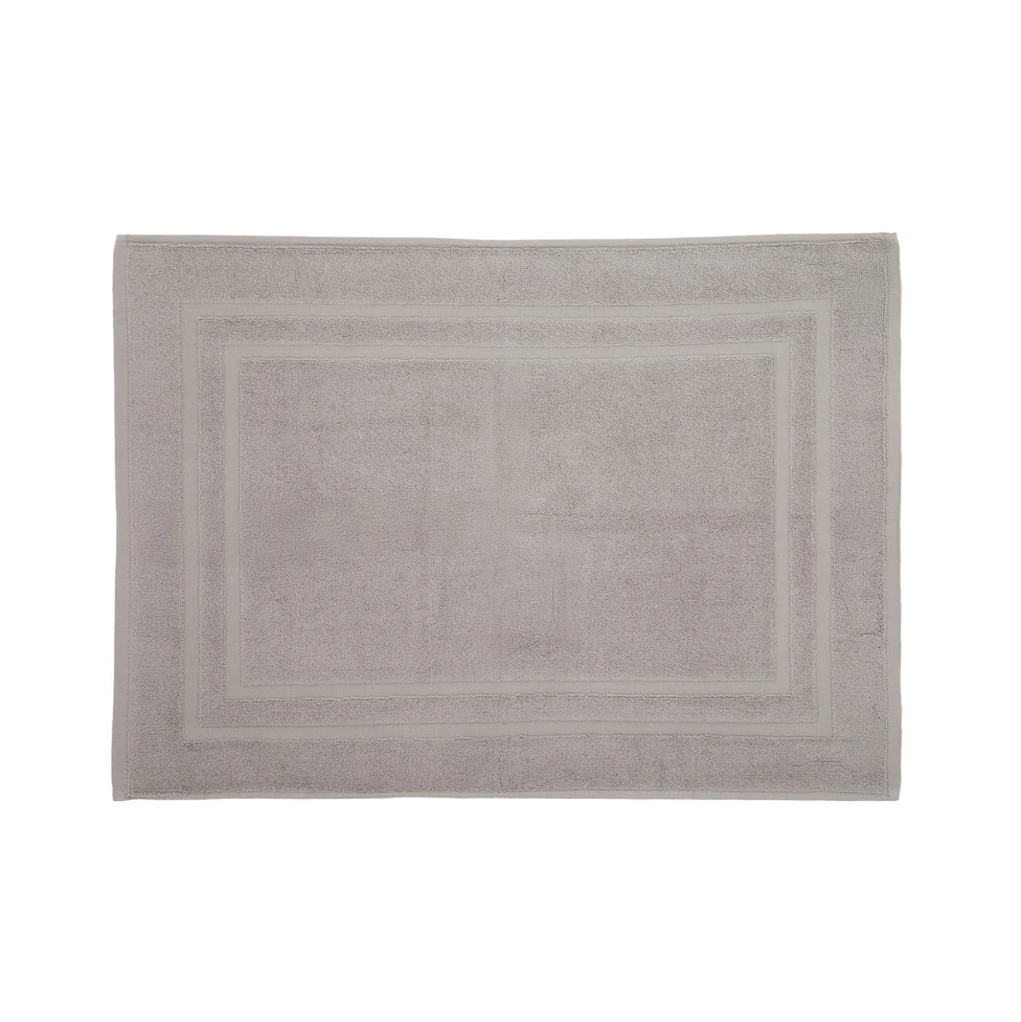 Tappeto bagno 50x70 cm cotone Basik grigio