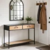 Tavolino 2 cassetti 112x84,5x38 cm Baris