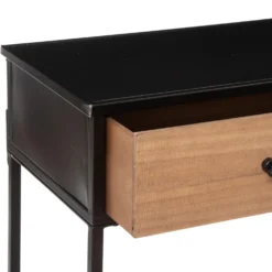 Tavolino 2 cassetti 112x84,5x38 cm Baris