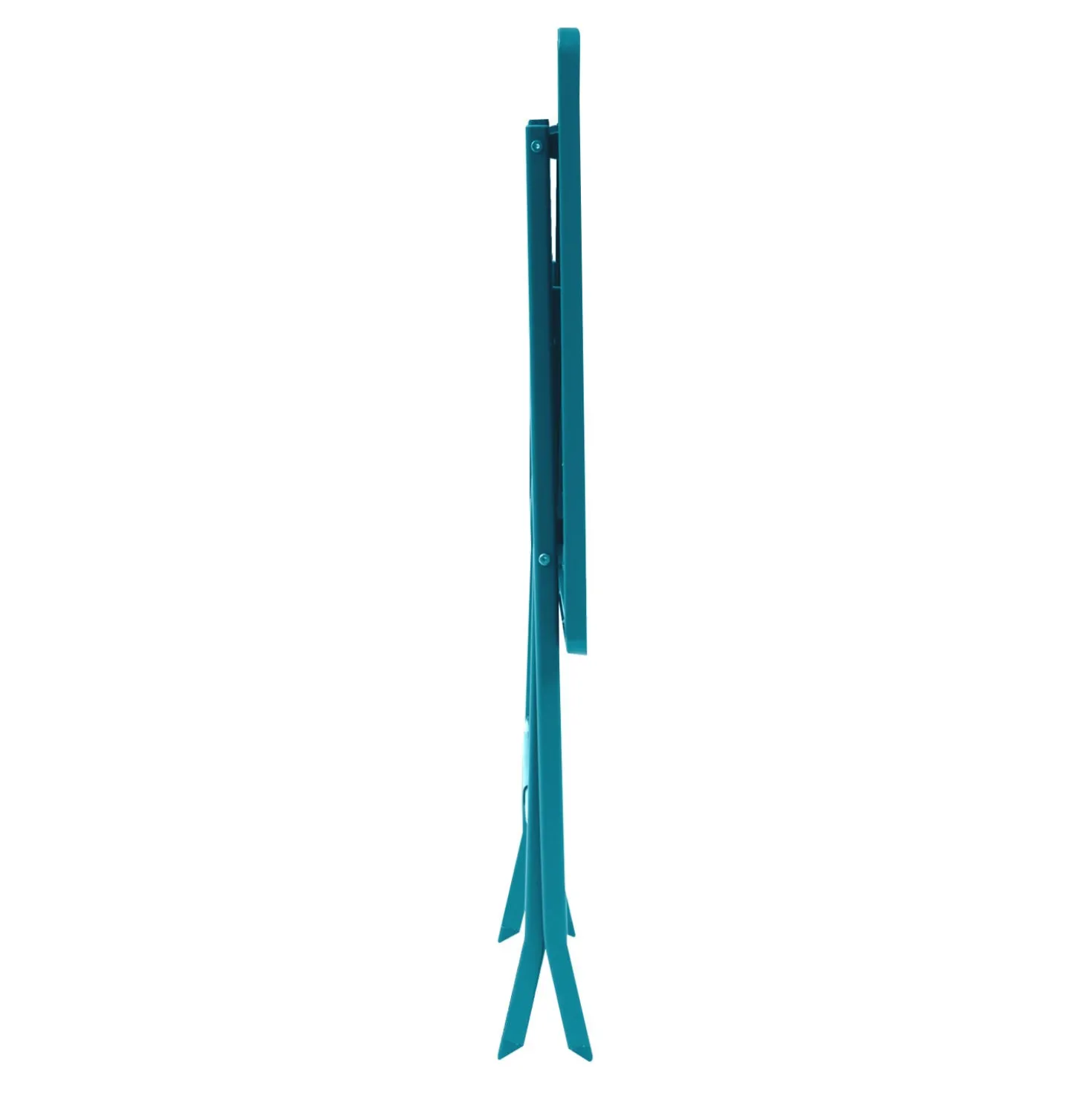Tavolo bar da esterno pieghevole 70x70x96 cm Greensboro blu