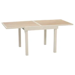Tavolo da giardino allungabile 90 180x90x75,5 cm - Piazza argilla