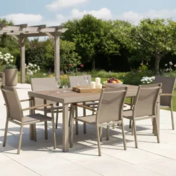 Tavolo da giardino allungabile 90 180x90x75,5 cm - Piazza caffè