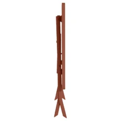 Tavolo da giardino pieghevole 70x70x71 cm Greensboro rosso ambra