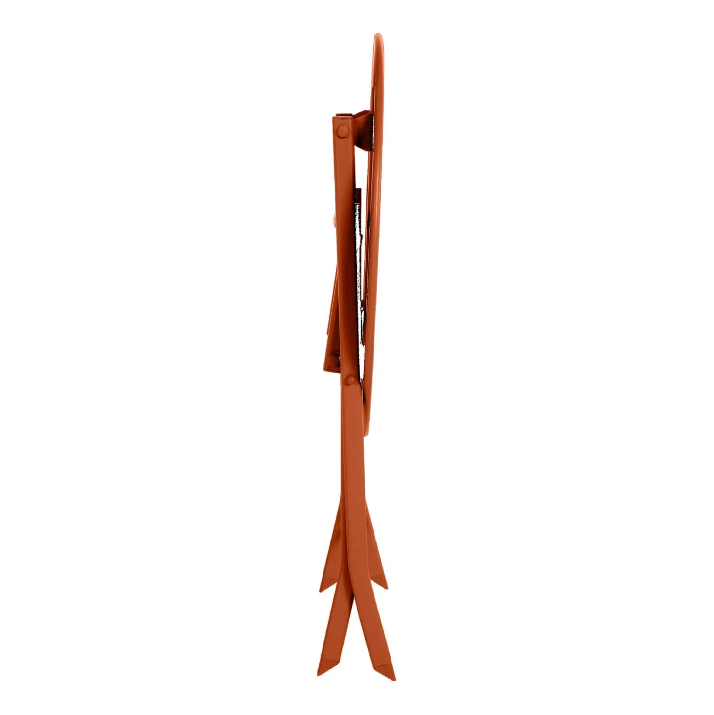 Tavolo da giardino tondo 60x71 cm Greensboro rosso ambra