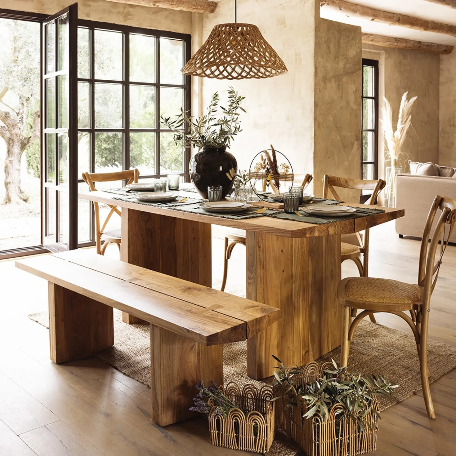 Tavolo da pranzo 180x90x78,5 cm Oscar