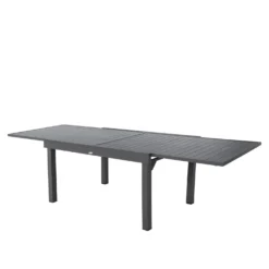 Tavolo estensibile in alluminio, da 135/270x90x75 cm