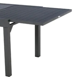 Tavolo estensibile in alluminio, da 90/180X90X75 cm