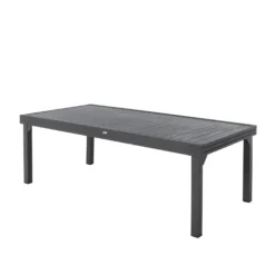 Tavolo estensibile in alluminio, da 200/320x100x75 cm
