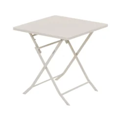 Tavolo pieghevole 70x70x71 cm Greensboro argilla