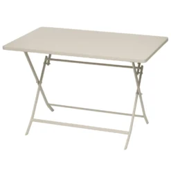 Tavolo pieghevole 110x70x71 cm Greensboro argilla