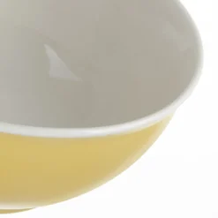 Tazza bolo scritta 800 ml in porcellana giallo opaco