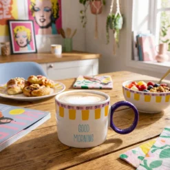 Tazza ceramica Good Morning 360 ml Color Bloom