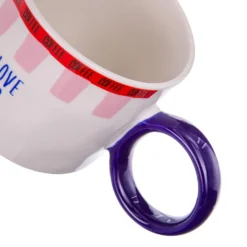 Tazza ceramica Love is Love 360 ml Color Bloom