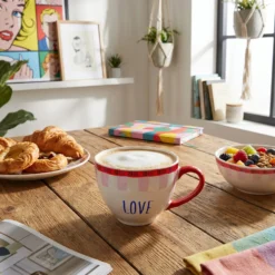 Tazza ceramica Love 500 ml Color Bloom