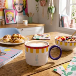 Tazza ceramica Sip and Love 360 ml Color Bloom