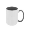 Tazza grigia 440 ml da personalizzare Cricut
