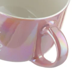 Tazza jumbo in rosa perlato Take The Chance