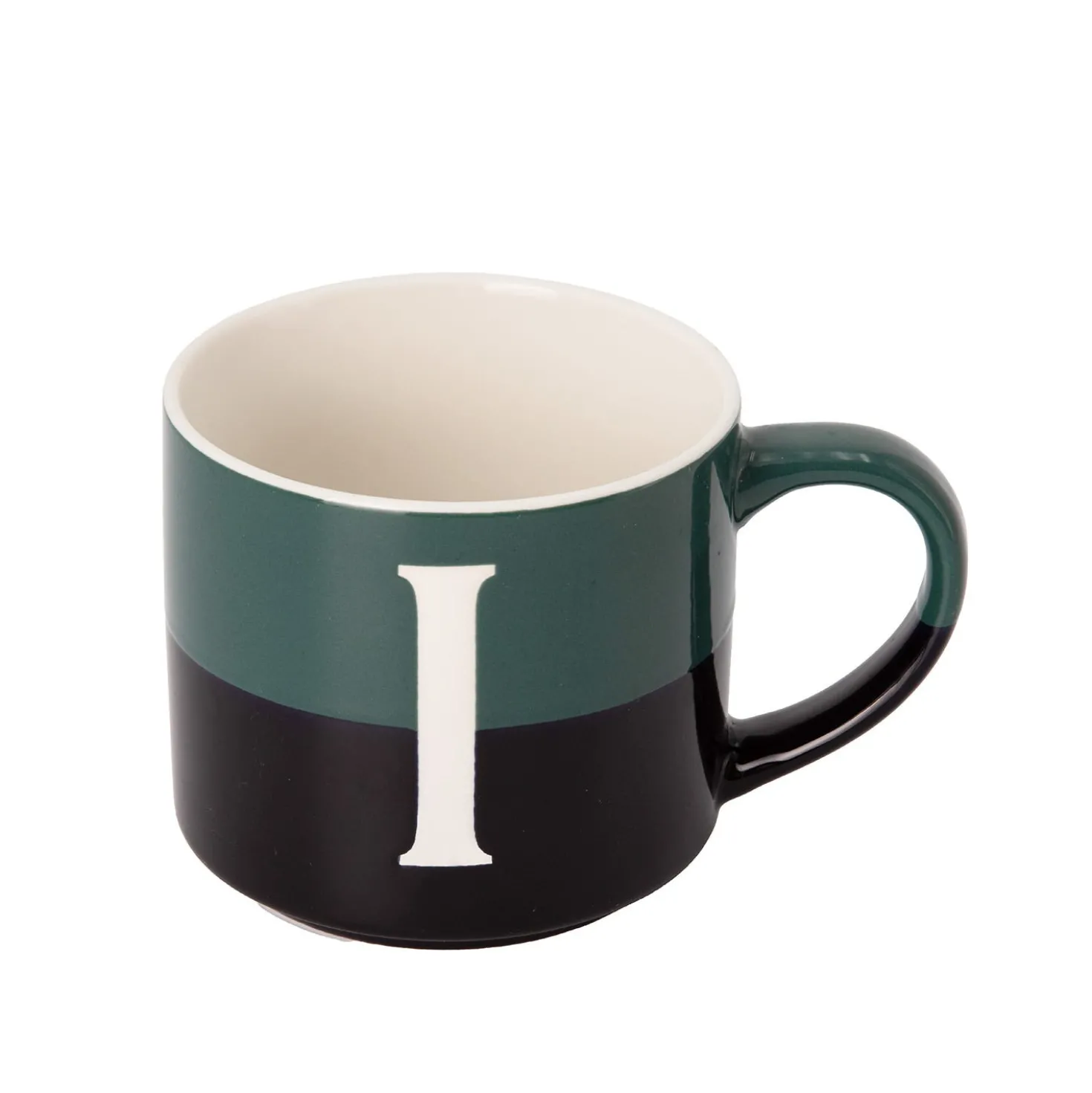 Tazza lettera I blu 400 ml Blend Collection