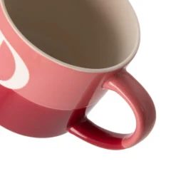 Tazza lettera P rosa 400 ml Blend Collection