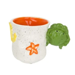 Tazza 490 ml manico granchio ceramica