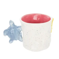 Tazza 490 ml manico tartaruga ceramica