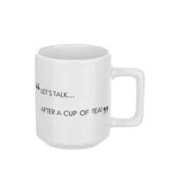 Tazza mug bianca 320 ml con scritta