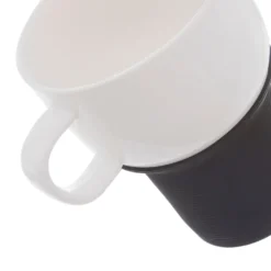 Tazza Mug con emoticon e coperchio