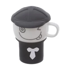 Tazza Mug con emoticon e coperchio