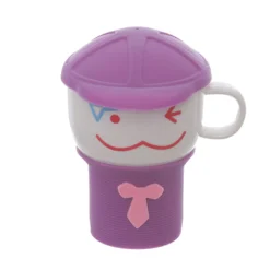 Tazza Mug con emoticon e coperchio