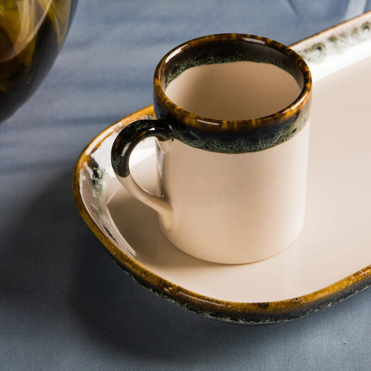 Tazza mug in terracotta effetto acqua Ocean