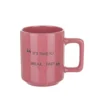 Tazza mug malva 320 ml con scritta