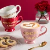 Tazza porcellana rosa Sogni d'oro 500 ml Loving