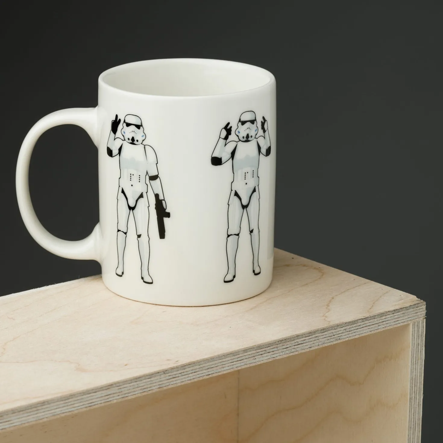 Tazza Stormtrooper Star Wars bianca