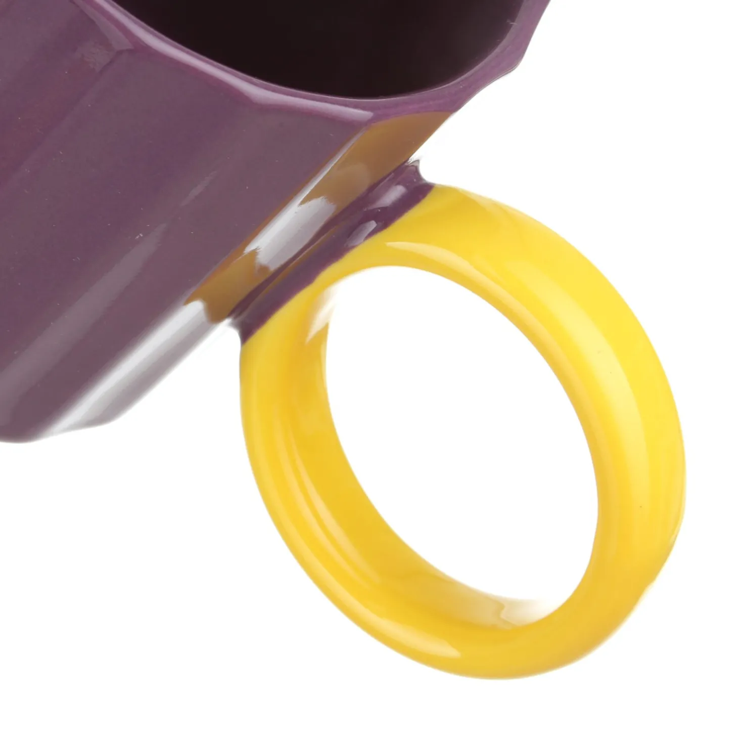 Tazza viola in porcellana 360 ml Handly