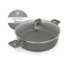 Tegame 28 cm antiaderente Pratika con coperchio
