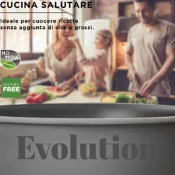 Tegame 28 cm con coperchio Evolution