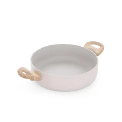 Tegame 24 cm Dolomitika manici effetto legno