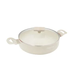 Tegame 24 cm sabbia Cooking Therapy con coperchio