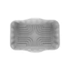 Teglia 21x14 cm silicone per friggitrice ad aria grigia
