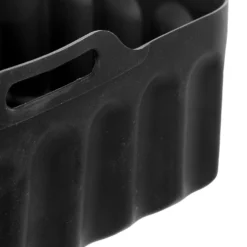 Teglia 21x14 cm silicone per friggitrice ad aria nera