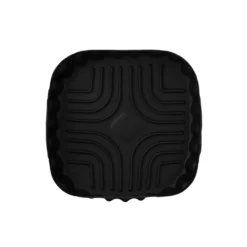 Teglia 22x22 cm silicone per friggitrice ad aria nera