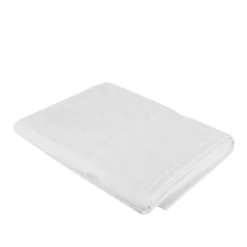 Telo doccia cotone bianco 90x140 cm Basik