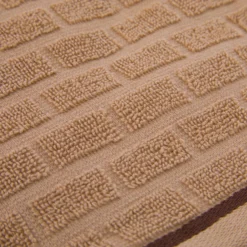 Telo doccia cotone Pop Corn Brick beige chiaro
