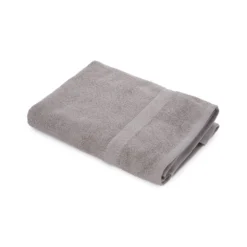 Telo doccia 90x140 cm cotone Basik grigio