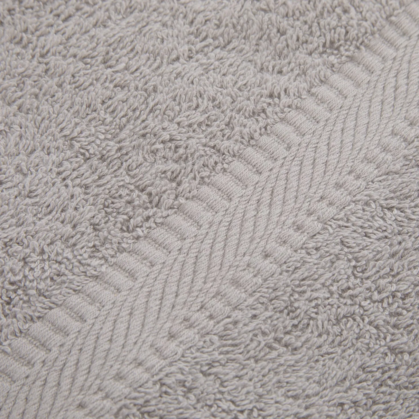 Telo doccia 90x140 cm cotone Basik grigio