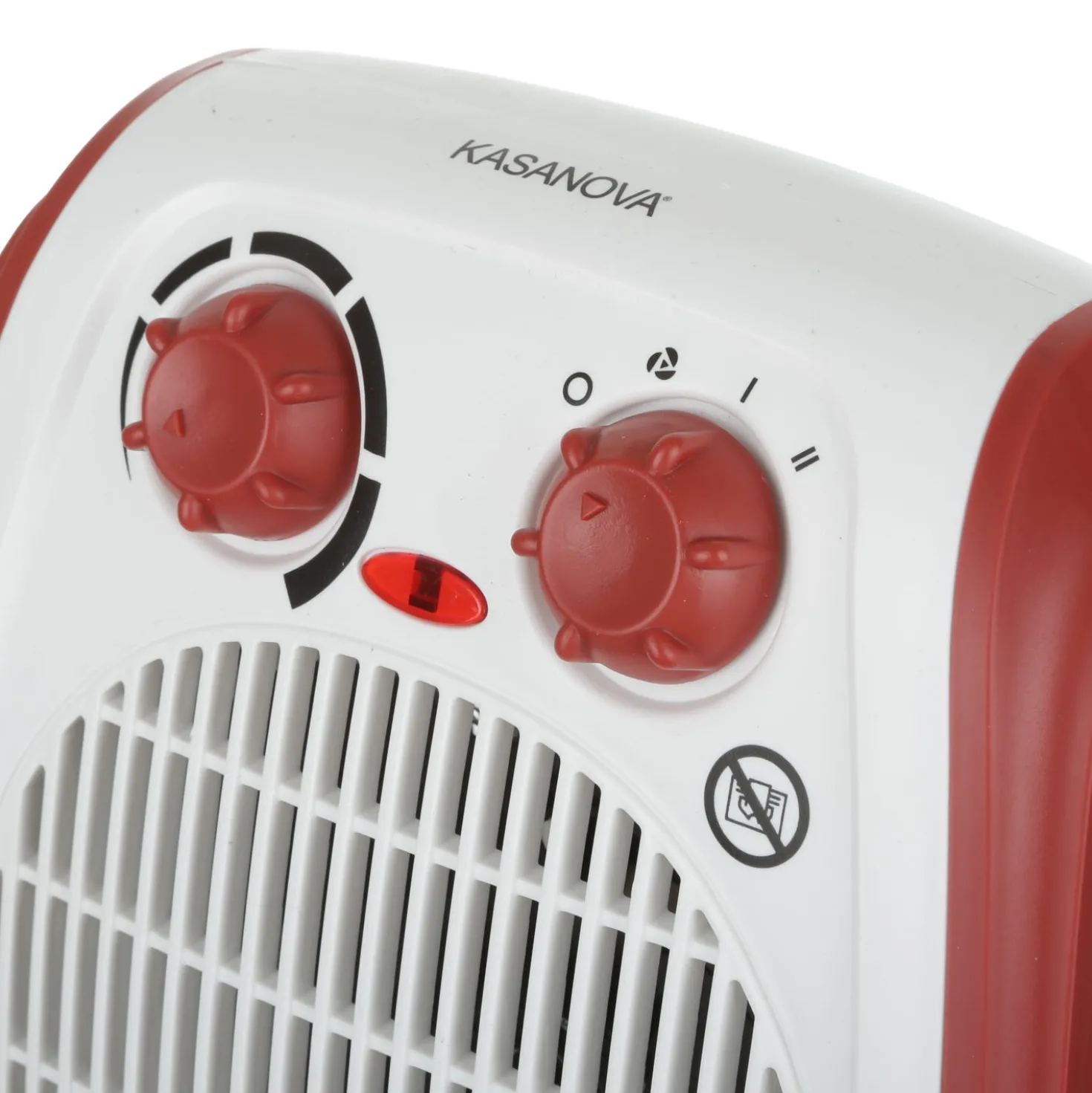 Termoventilatore 2000 W rosso