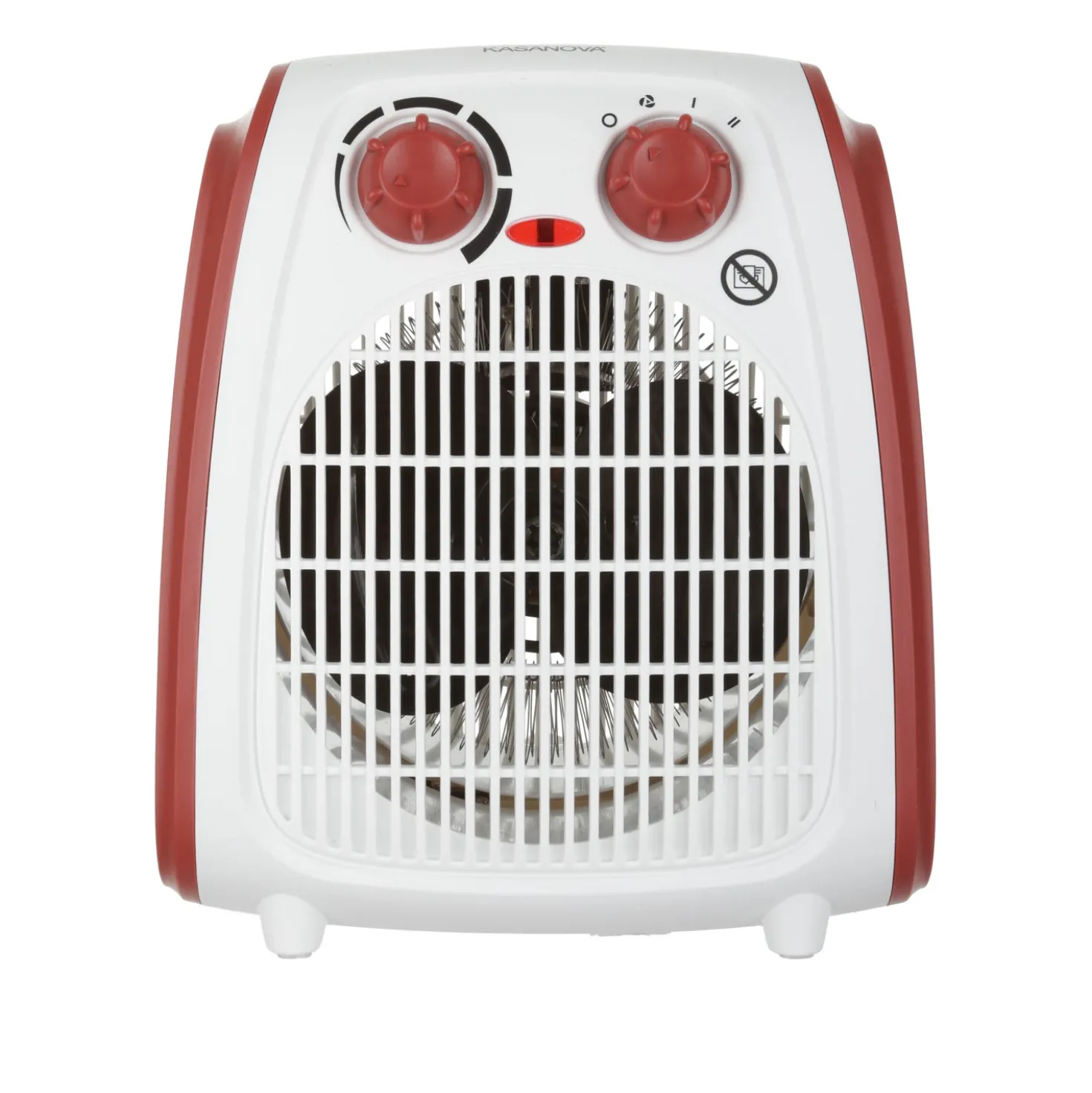 Termoventilatore 2000 W rosso