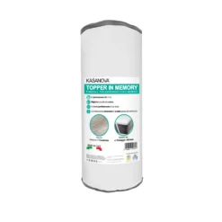 Topper in memory 4 cm per materasso singolo