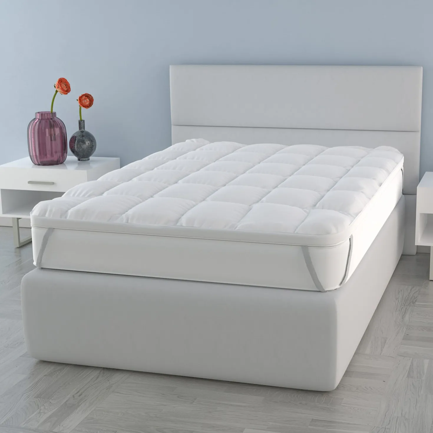 Topper letto matrimoniale alla francese Plus Datex